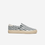 Women Lacoste V0ZN2723 Off White & White 03A Jump Serve Textile Slip On