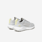 Women Lacoste V0ZN2725 Grey White 25Y Active 4851 Textile Sneakers - Image 3