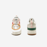 Women Lacoste V0ZN2727 Grey Green 1S4 L002 Winter Leather Outdoor Shoes - Image 4
