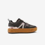 Women Lacoste V0ZN2728 Black Pink 1J1 L002 Winter Leather Outdoor Shoes