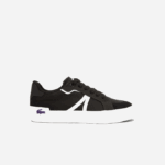 Women Lacoste V0ZN2731 Black & White 312 L004 Textile Color-Pop Sneakers