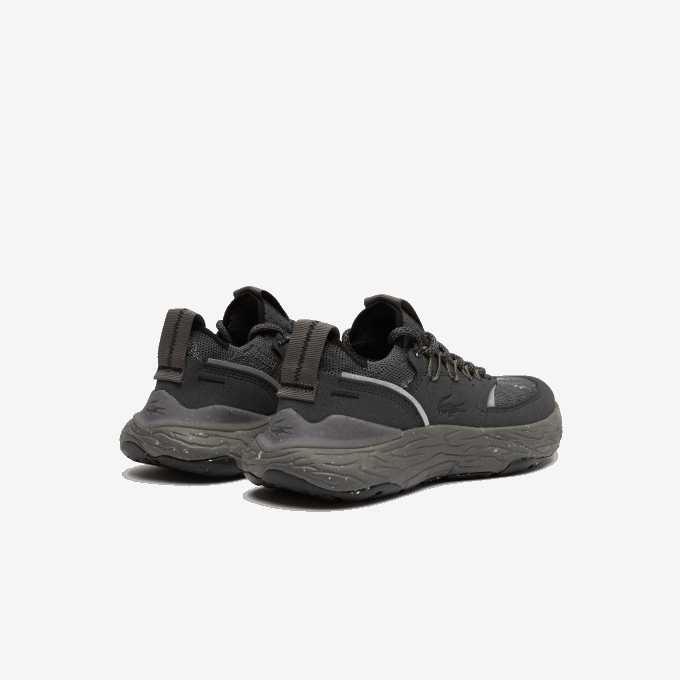 Women Lacoste V0ZN2735 Black 02H Re-Comfort Synthetic and Textile Tonal Sneakers - Image 3
