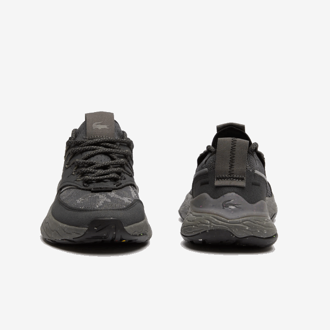 Women Lacoste V0ZN2735 Black 02H Re-Comfort Synthetic and Textile Tonal Sneakers - Image 5