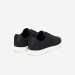 Women Lacoste V0ZN2737 Black & Off White 454 Carnaby Evo Quilted Sneakers - Image 3