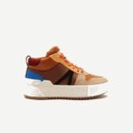Women Lacoste V0ZN2738 Brown Pink 7E1 L002 Winter Mid Leather Outdoor Shoes
