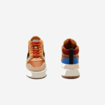 Women Lacoste V0ZN2738 Brown Pink 7E1 L002 Winter Mid Leather Outdoor Shoes - Image 5