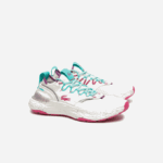 Women Lacoste V0ZN2739 White & Red 286 Re-Comfort Synthetic and Textile Sneakers - Image 2