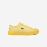 Women Lacoste V0ZN2749 Light Yellow AMG Gripshot Canvas Tonal Sneakers