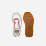 Women Lacoste V0ZN2752 White & Pink B53 L-Spin Textile Sneakers - Image 2