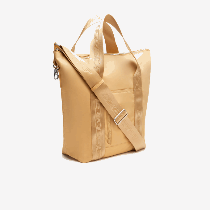 Women Lacoste V0ZN2762 Lark Pastille M01 Contrast Branding Tote Bag - Image 3