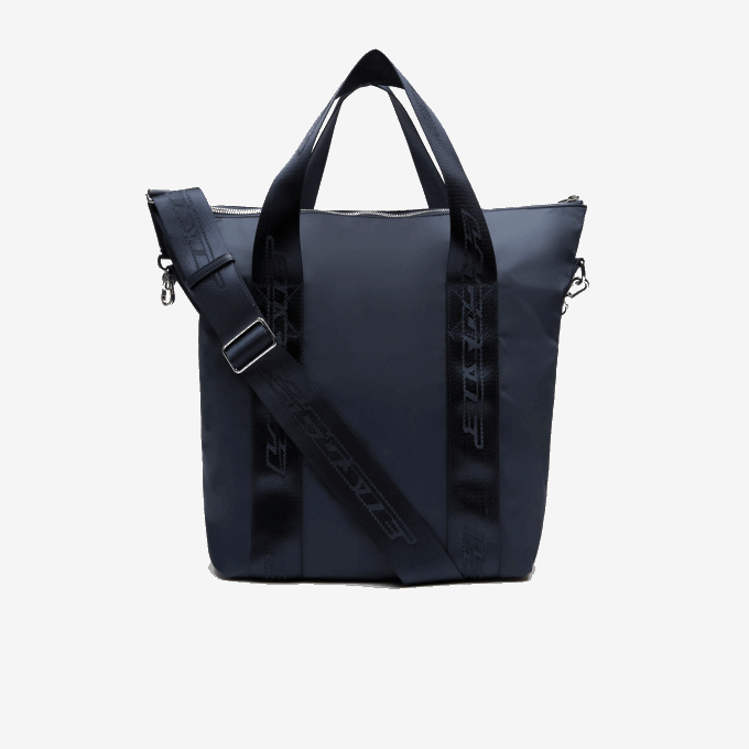 women_lacoste_v0zn2763_bleu_nuit_blanc_m05_contrast_branding_tote_bag.png Women Lacoste V0ZN2763 Bleu Nuit Blanc M05 Contrast Branding Tote Bag - Image 1