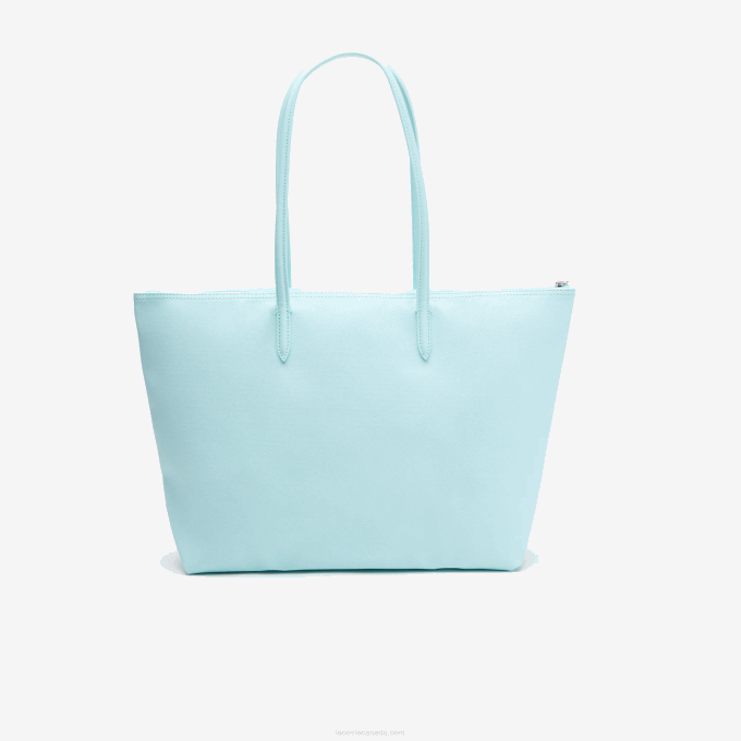 Women Lacoste V0ZN2765 Pastille L33 L.12.12 Concept Zip Tote Bag - Image 2