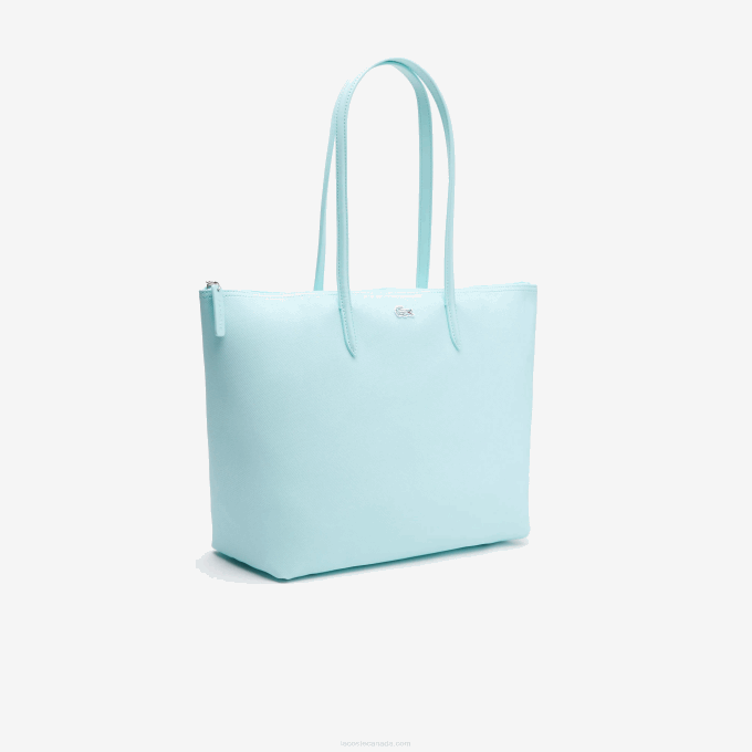 Women Lacoste V0ZN2765 Pastille L33 L.12.12 Concept Zip Tote Bag - Image 3