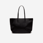 Women Lacoste V0ZN2766 Black 000 L.12.12 Concept Zip Tote Bag - Image 3