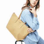 Women Lacoste V0ZN2767 Eclipse 141 L.12.12 Concept Zip Tote Bag - Image 6