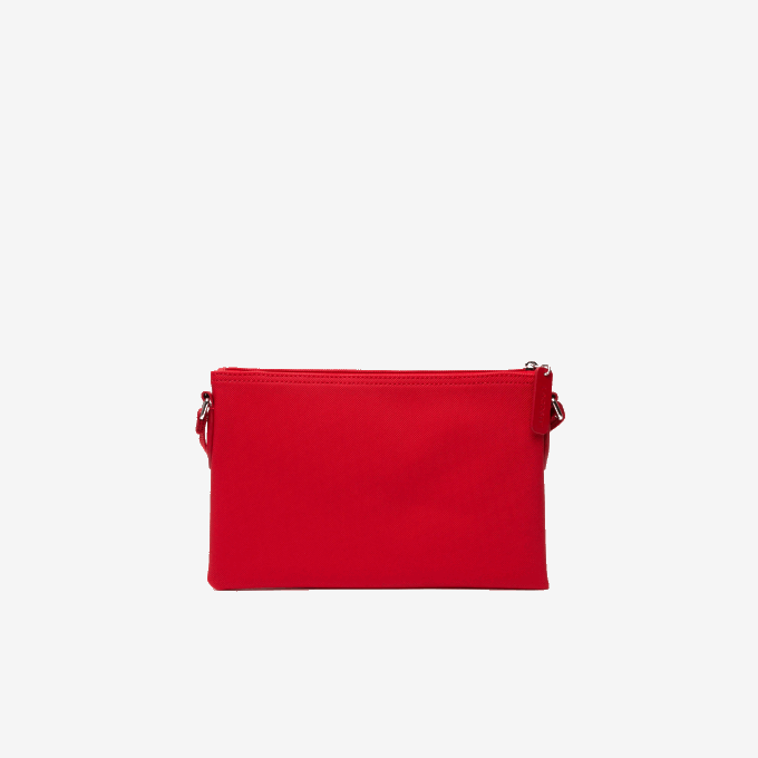 Women Lacoste V0ZN2771 High Risk Red 883 L.12.12 Concept Flat Crossover Bag - Image 2
