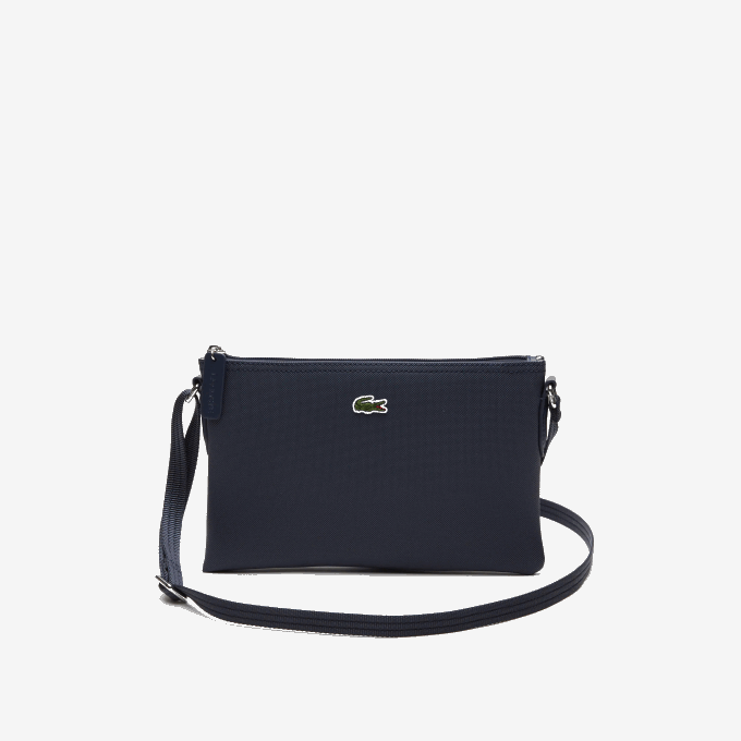 Women Lacoste V0ZN2772 Eclipse 141 L.12.12 Concept Flat Crossover Bag - Image 1