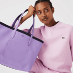 Women Lacoste V0ZN2777 Abimes Neva K56 Anna Reversible Bicolor Tote Bag