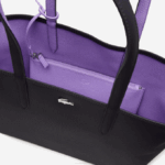 Women Lacoste V0ZN2777 Abimes Neva K56 Anna Reversible Bicolor Tote Bag - Image 6