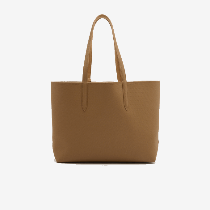 Women Lacoste V0ZN2778 Leafy Viennois K60 Anna Reversible Bicolor Tote Bag - Image 3
