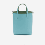 Women Lacoste V0ZN2782 Frene Littoral L49 Anna Reversible Coated Canvas Tote Bag - Image 6
