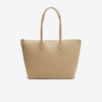 Women Lacoste V0ZN2784 Brindille L37 L.12.12 Concept Zip Tote Bag