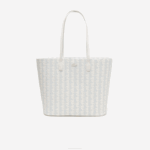 Women Lacoste V0ZN2785 Mono Farine Panorama L58 Monogram Print Tote