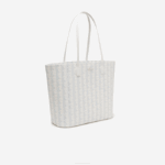 Women Lacoste V0ZN2785 Mono Farine Panorama L58 Monogram Print Tote - Image 3