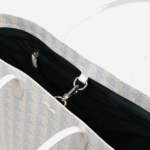 Women Lacoste V0ZN2785 Mono Farine Panorama L58 Monogram Print Tote - Image 4