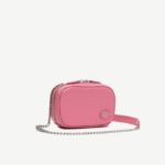 Women Lacoste V0ZN2787 Reseda L39 Top Grain Leather Square Shoulder Bag - Image 3