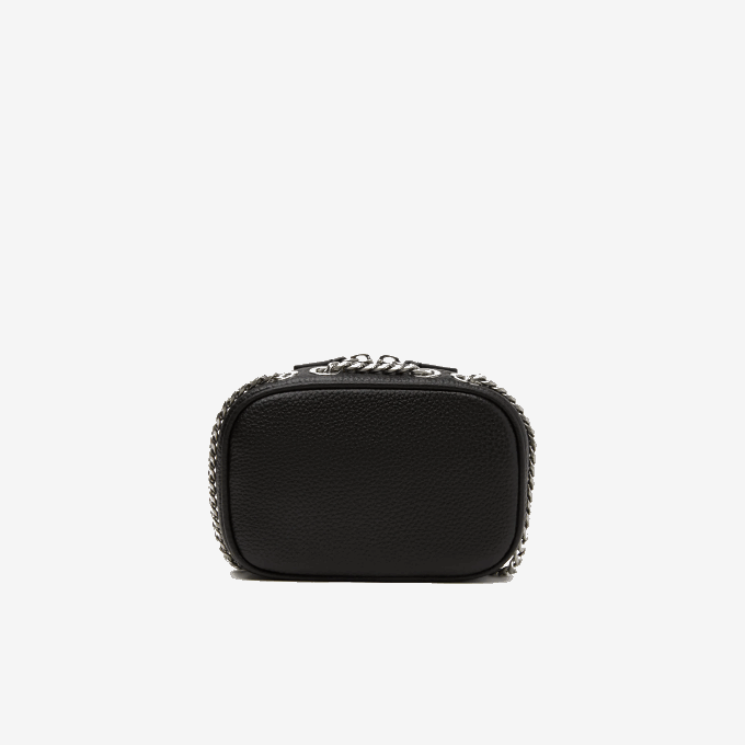 Women Lacoste V0ZN2788 Black 000 Top Grain Leather Square Shoulder Bag - Image 2