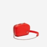 Women Lacoste V0ZN2789 Corrida L41 Top Grain Leather Square Shoulder Bag - Image 2