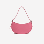 Women Lacoste V0ZN2792 Reseda L39 Top Grain Leather Halfmoon Bag - Image 2