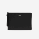 Women Lacoste V0ZN2793 Black 000 L.12.12 Clutch Purse