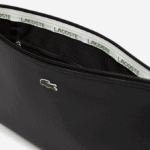 Women Lacoste V0ZN2793 Black 000 L.12.12 Clutch Purse - Image 4