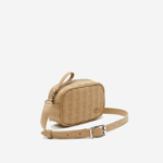 Women Lacoste V0ZN2794 Viennois Beige L01 Small Monogram Print Cross Body Bag - Image 3