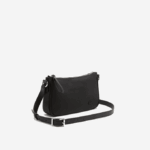 Women Lacoste V0ZN2799 Black 000 Adjustable Strap Crossbody Bag - Image 3