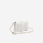 Women Lacoste V0ZN2800 Mono Farine Panorama L58 Monogram Print Crossbody Bag - Image 3