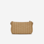 Women Lacoste V0ZN2801 Viennois Beige L01 Monogram Print Crossbody Bag - Image 2