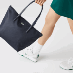 Women Lacoste V0ZN2805 Eclipse 141 L.12.12 Concept Small Zip Tote Bag