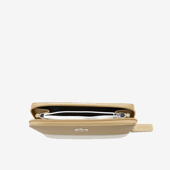Women Lacoste V0ZN2812 Brindille L37 L.12.12 Concept Petit Pique 12 Card Zip Wallet - Image 3