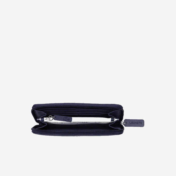 Women Lacoste V0ZN2814 Eclipse 141 L.12.12 Concept Petit Pique 12 Card Zip Wallet - Image 2