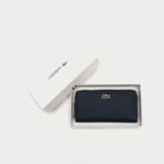 Women Lacoste V0ZN2814 Eclipse 141 L.12.12 Concept Petit Pique 12 Card Zip Wallet - Image 3