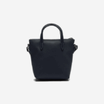 Women Lacoste V0ZN2819 Eclipse 141 L.12.12 Concept Petit Pique Coated Canvas Mini Zip Tote Bag - Image 4