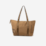 Women Lacoste V0ZN2826 Leafy Noir L20 Collapsible Shopping Bag