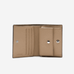 Women Lacoste V0ZN2840 Noir Krema A91 Anna Small Snap Folding Wallet - Image 2