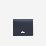 Women Lacoste V0ZN2841 Marine 166 Rouge B50 Anna Small Snap Folding Wallet