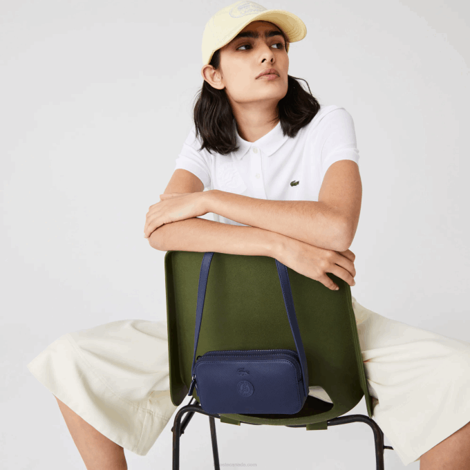 Women Lacoste V0ZN2844 21 French Open Edition Shoulder Strap Zip Smartphone Pouch - Image 1