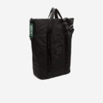 Women Lacoste V0ZN2846 Black 000 Branded Handle Large Tote Bag - Image 3