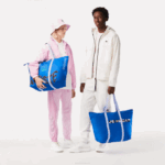 Women Lacoste V0ZN2850 Marina Allover L09 Collapsible Weekend Bag